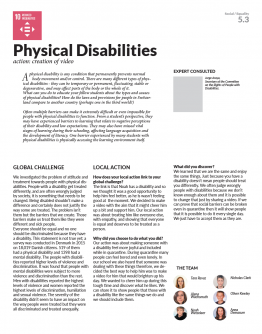 Physical disabilities